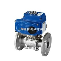 電動(dòng)法蘭三片式球閥，不銹鋼三片式球閥