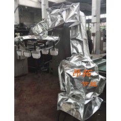 熱噴涂機器人阻燃罩，熱噴涂機器人防護(hù)服