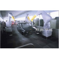 ABB機器人熱噴涂防護(hù)服，噴涂機器人防護(hù)服