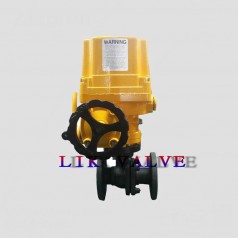 進口電動防爆碳鋼球閥（DC24V、DC220V、AC110V）