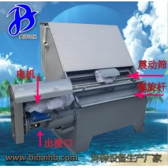 振動式雞糞固液分離機(jī) 雞糞干濕分離脫水機(jī) 養(yǎng)雞場雞屎分離機(jī)