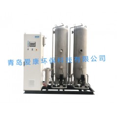 青島愛康大型臭氧發(fā)生器，污水、廢氣、凈水、空間消毒處理用