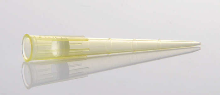 1-200ul濾芯吸嘴，黃色，帶刻度，盒裝滅菌，科進(jìn)/KIRGEN